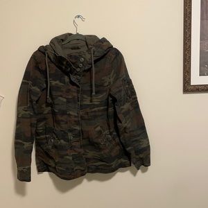 Outwear American eagle with embroidery